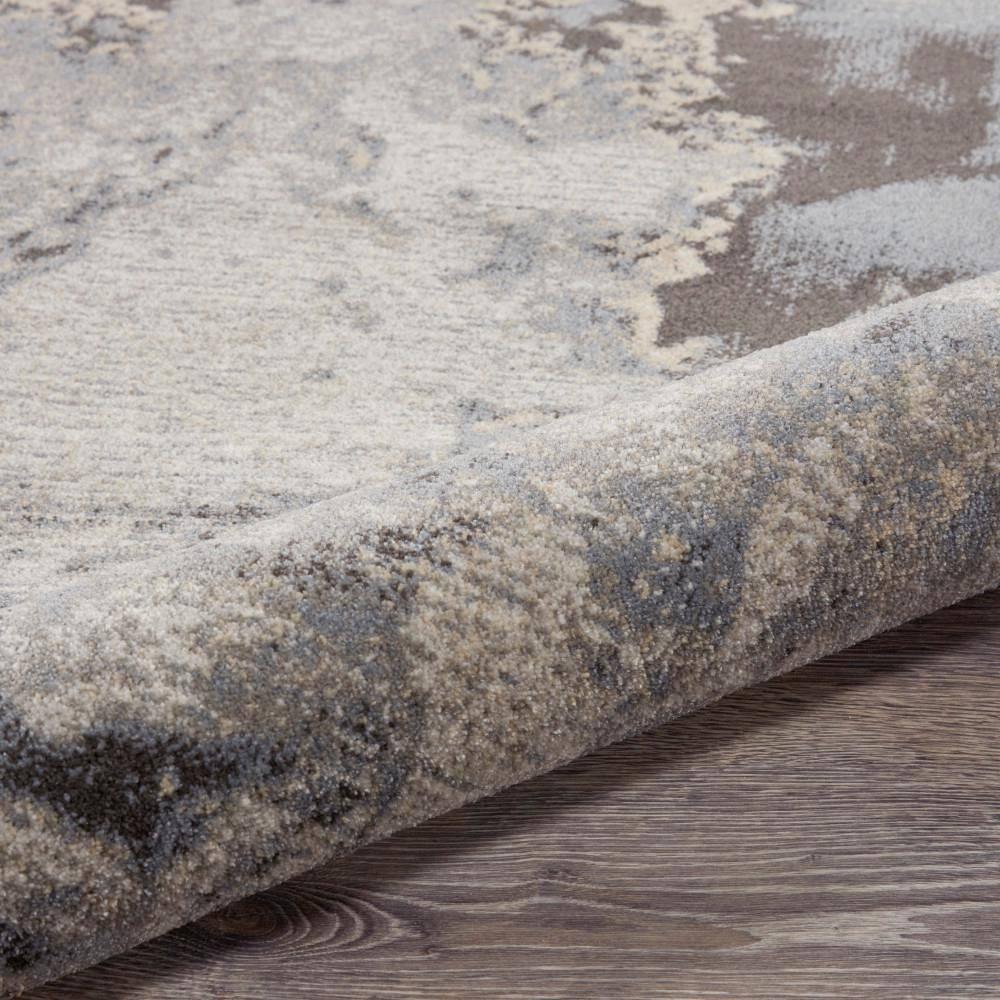 Nourison Maxell Modern Abstract Indoor Area Rug Grey 9' x 12'