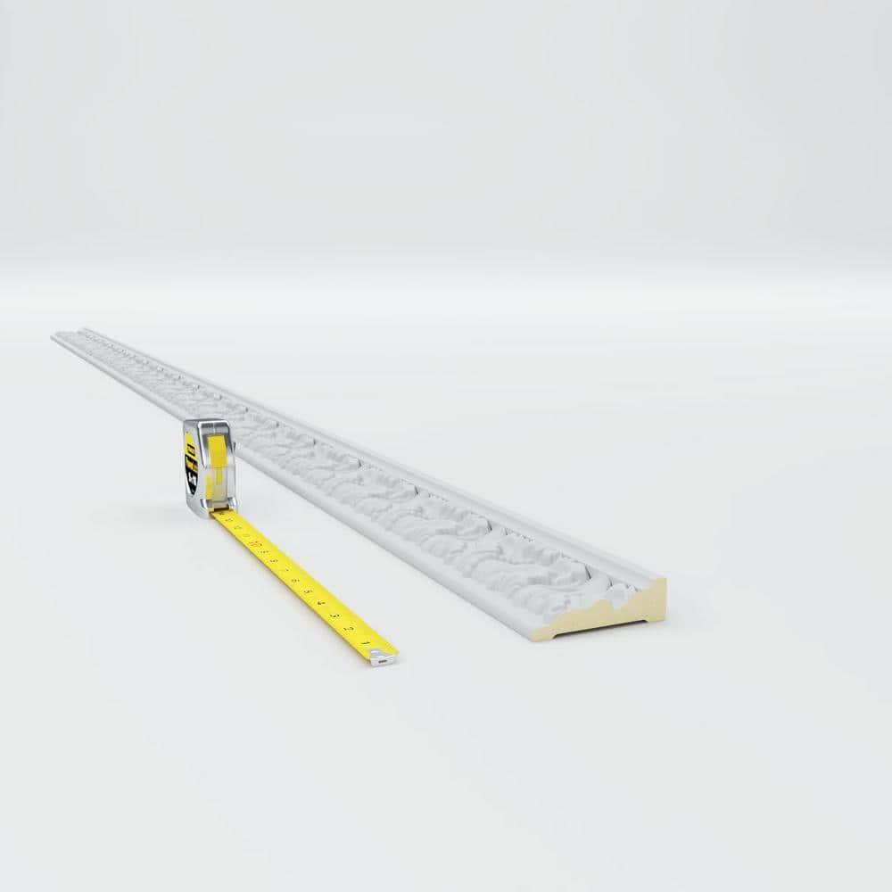 3 1/2"H x 1"P x 94 1/2"L Odessa Chair Rail