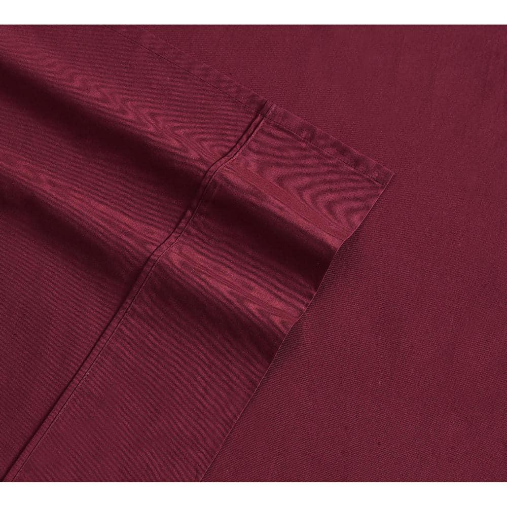 Brooklyn Loom  Solid Cotton Percale Bed Sheet Set
