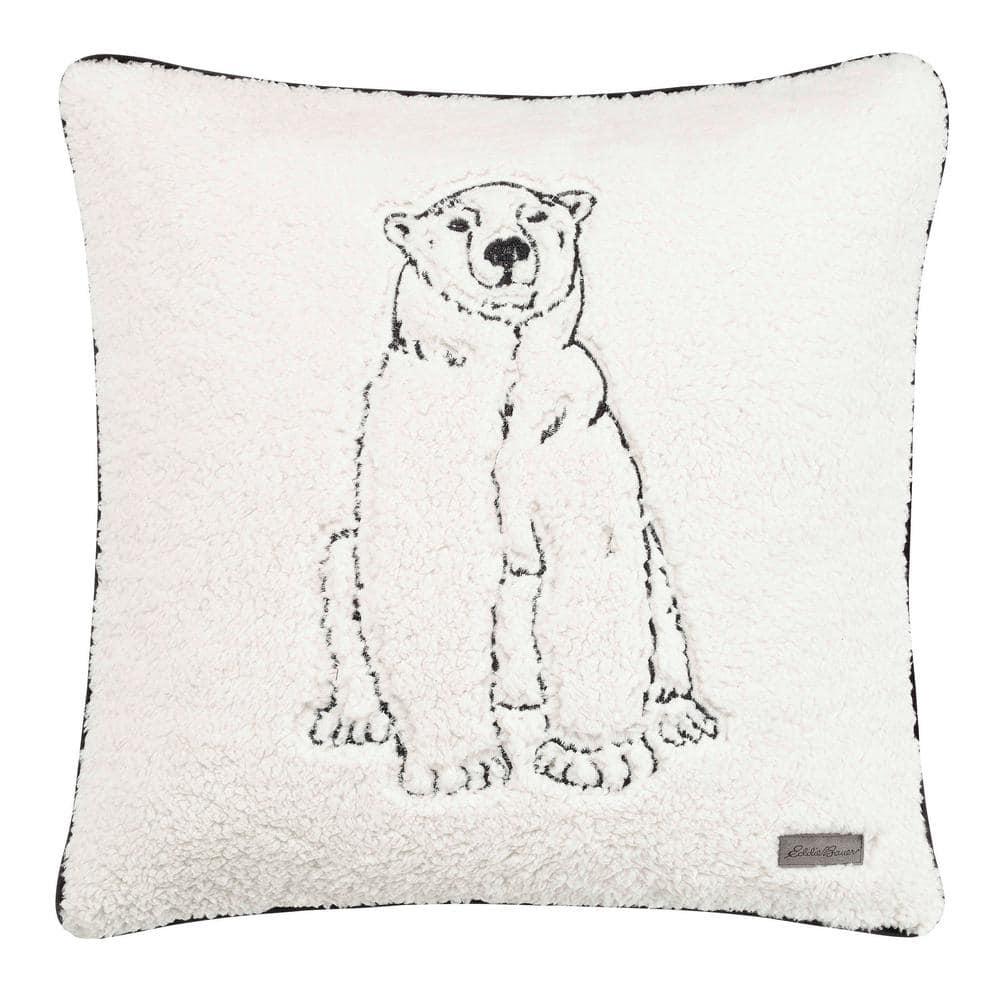 Eddie Bauer Eddie Bauer Cozy Polar Bear Throw Pillow