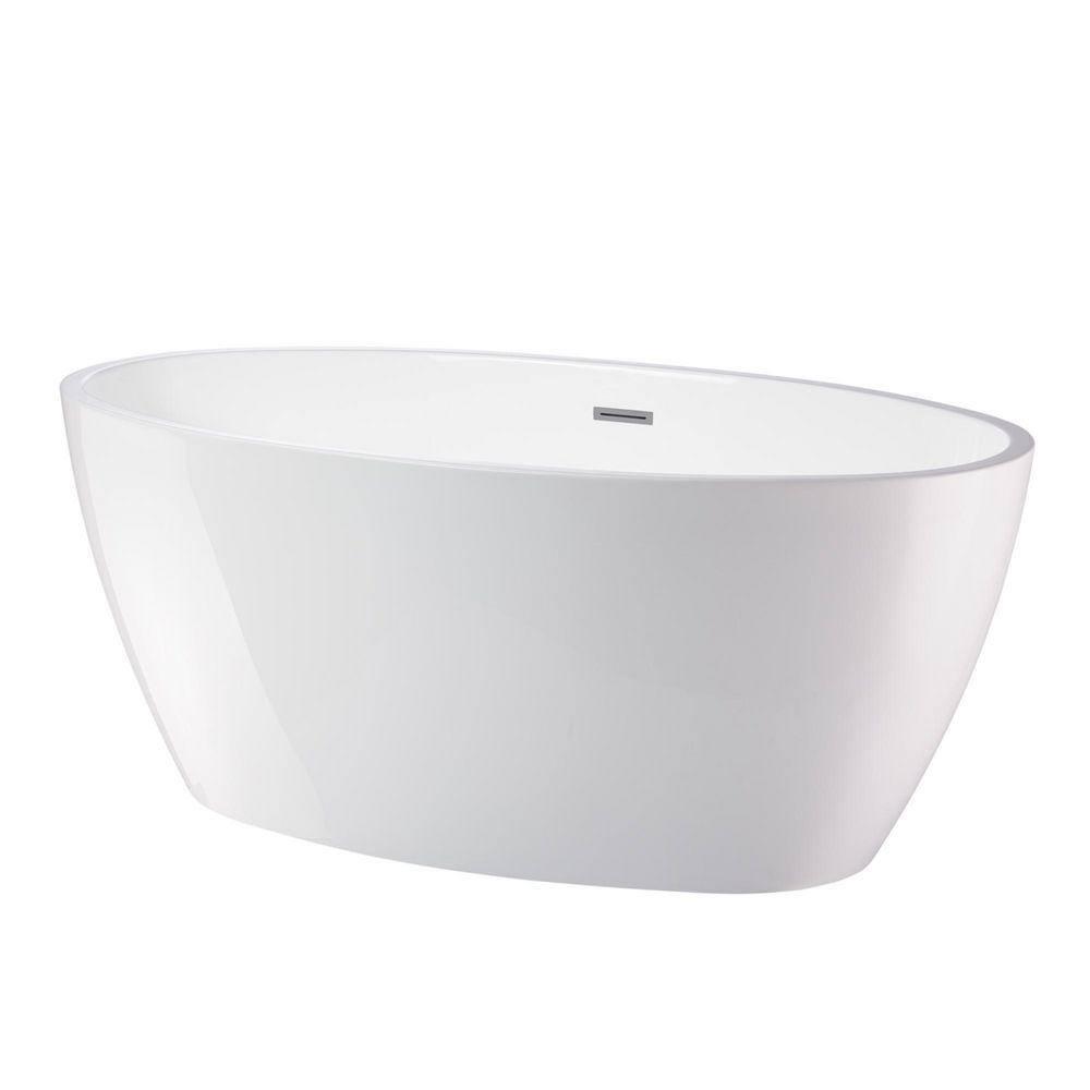 Freestanding Soaking Acrylic Bathtub