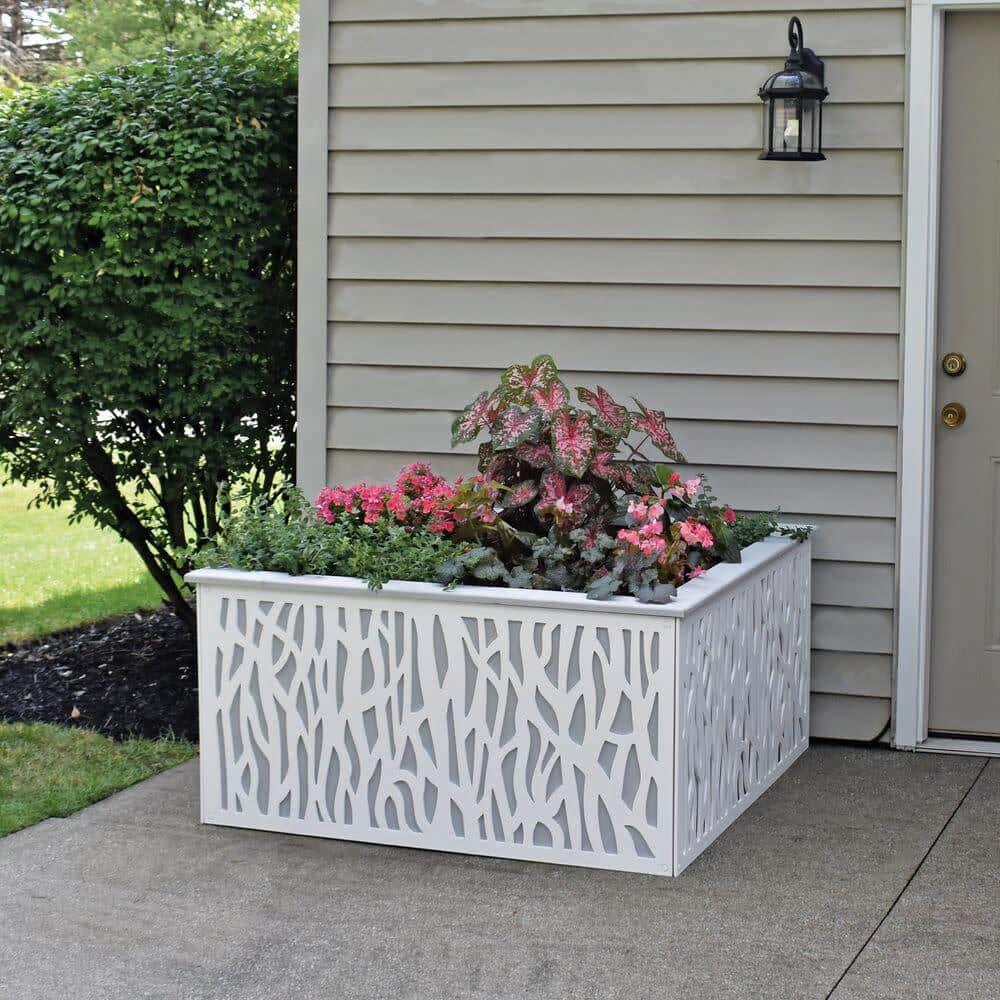 Barrette Outdoor Living 2 ft. x 4 ft. Sprig Decorative Screen