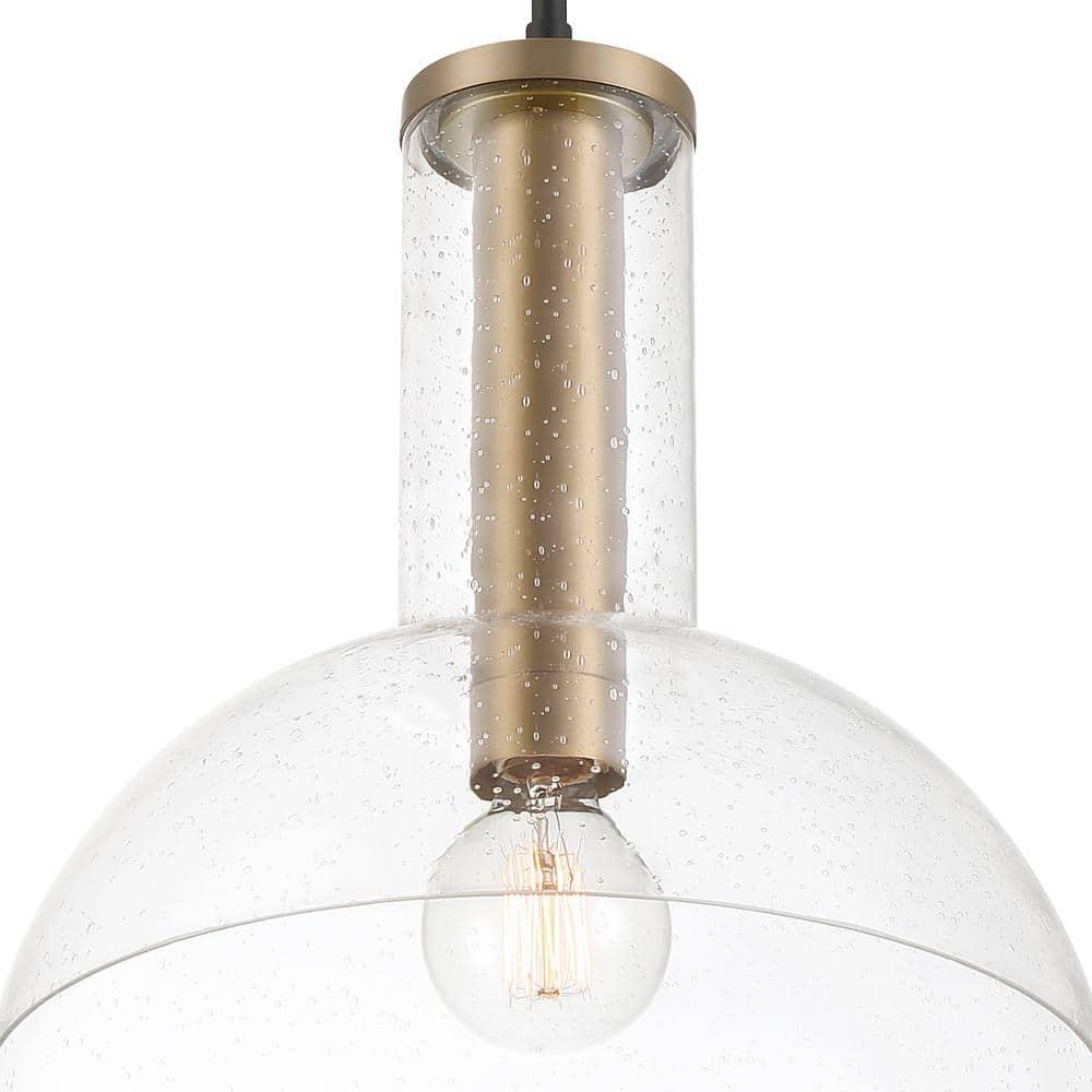 Designers Fountain Nova 14 inch 1-Light Matte Black Modern Pendant Light, D283M-14P-MB