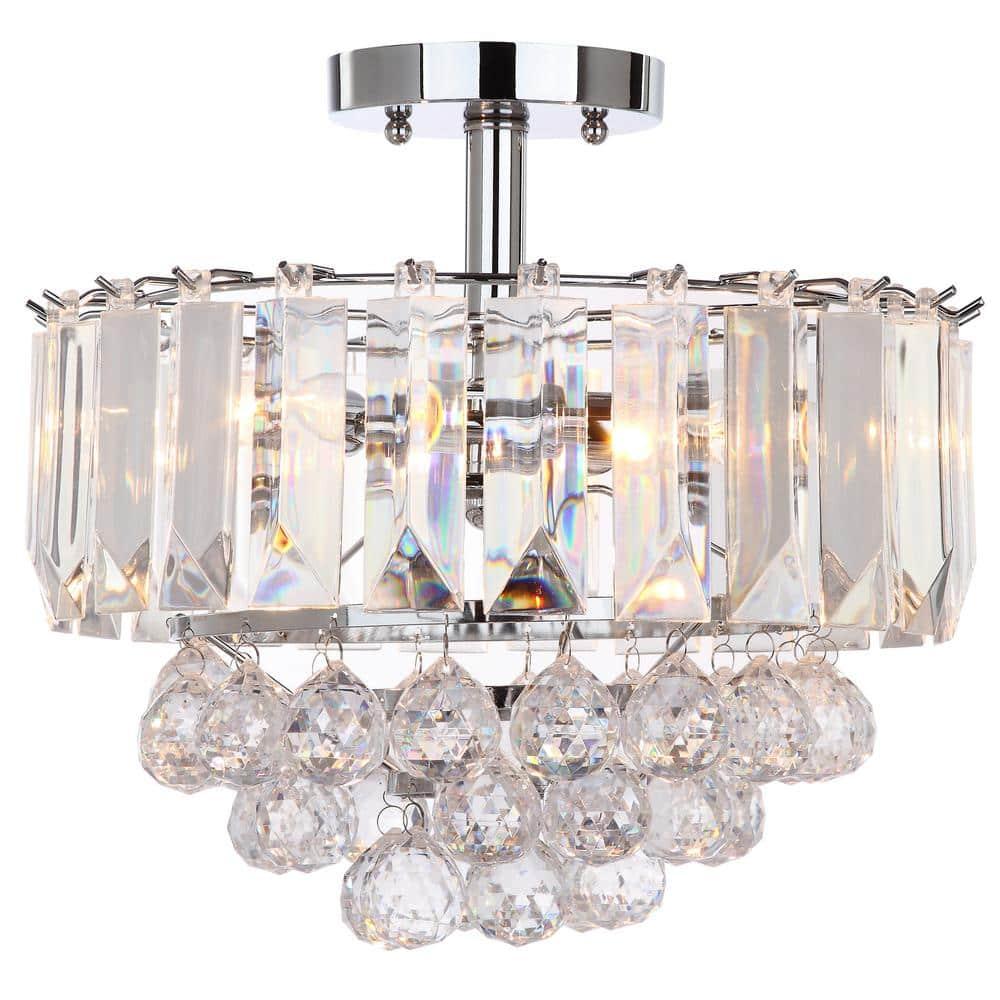 Vaxcel Ceiling Lamp - LIT4486 - Chrome - Safavieh