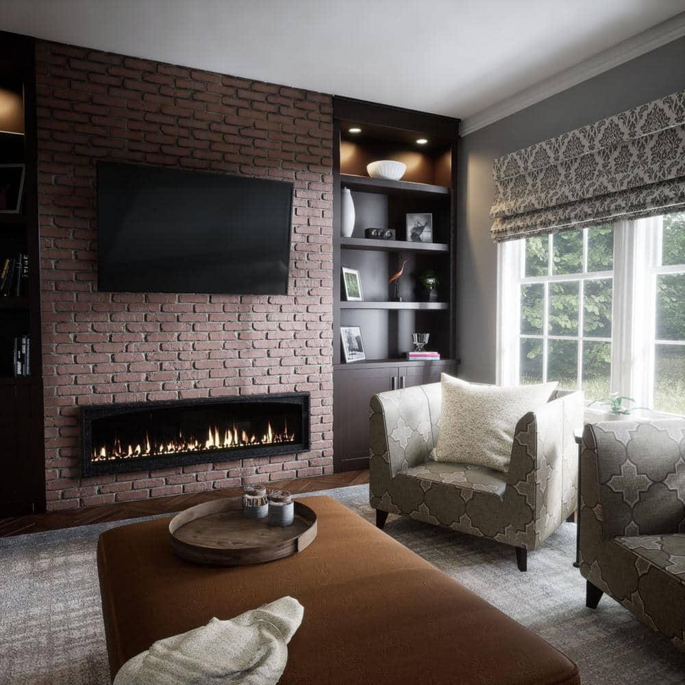 Ekena Millwork EverStone Aged Brick Faux Brick Panel