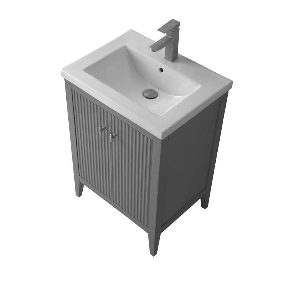 24" Single Bathroom Vanity Set