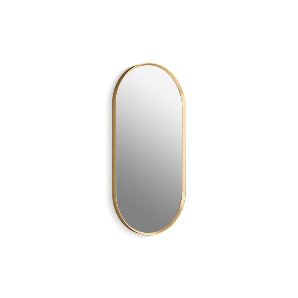 Essential Capsule Wall Mirror, Bathroom/Vanity Mirror with Frame
