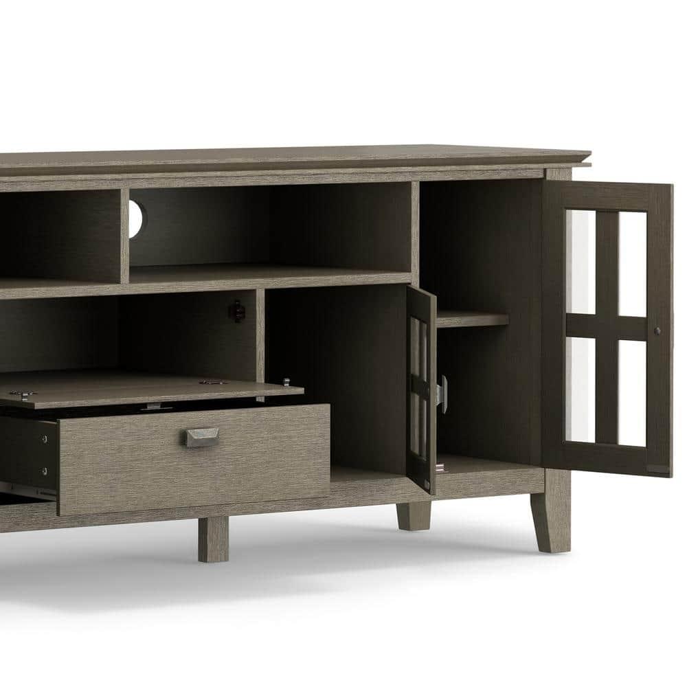 Simpli Home Artisan SOLID WOOD TV Media Stand