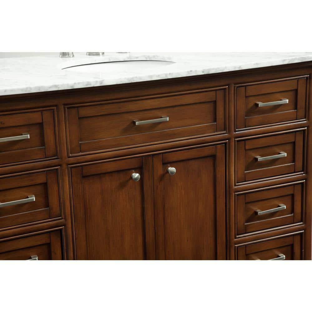 Birch Lane™ Hermes 48'' Single Bathroom Vanity with Marble Top