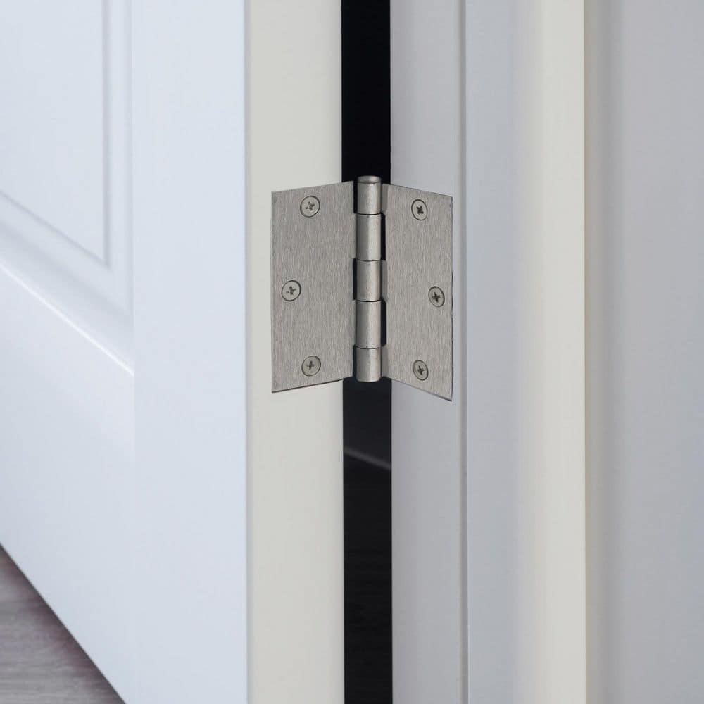 Design House 3.5" H x 3.5" W Butt Bearing Door Hinges (Set of 3)