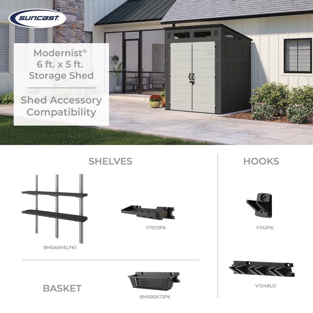 Suncast Suncast Modernist® 6 Ft. X 5 Ft. Storage Shed
