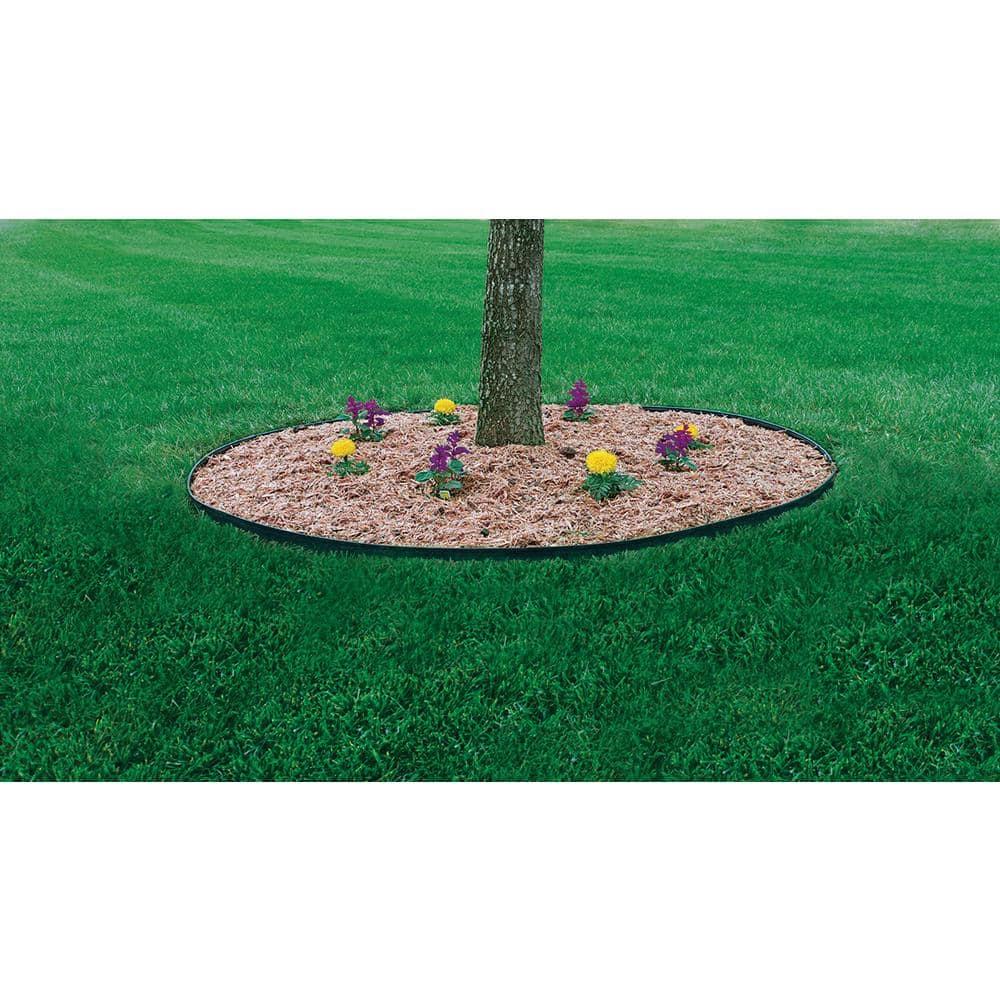 EasyFlex Heavy Duty No-Dig Landscape Edging - 50' Kit, Gray