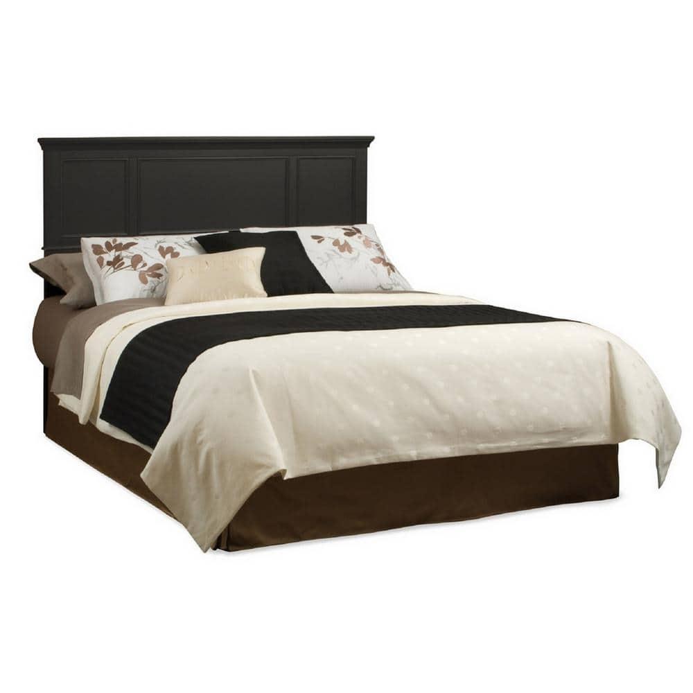 Homestyles Bedford Wood King Headboard in Black