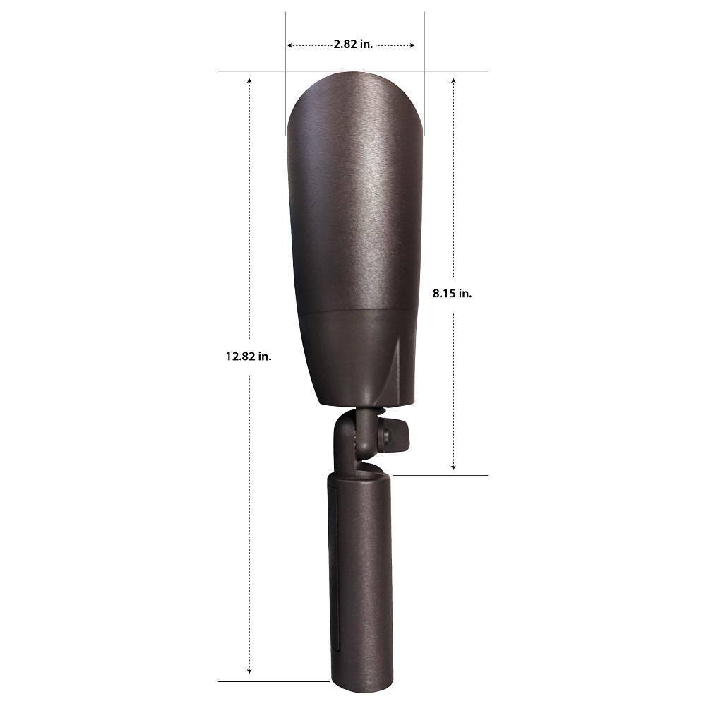 FeitElectric Feit OneSync Bronze Solar Powered/Remote LED Spotlight 2 pk