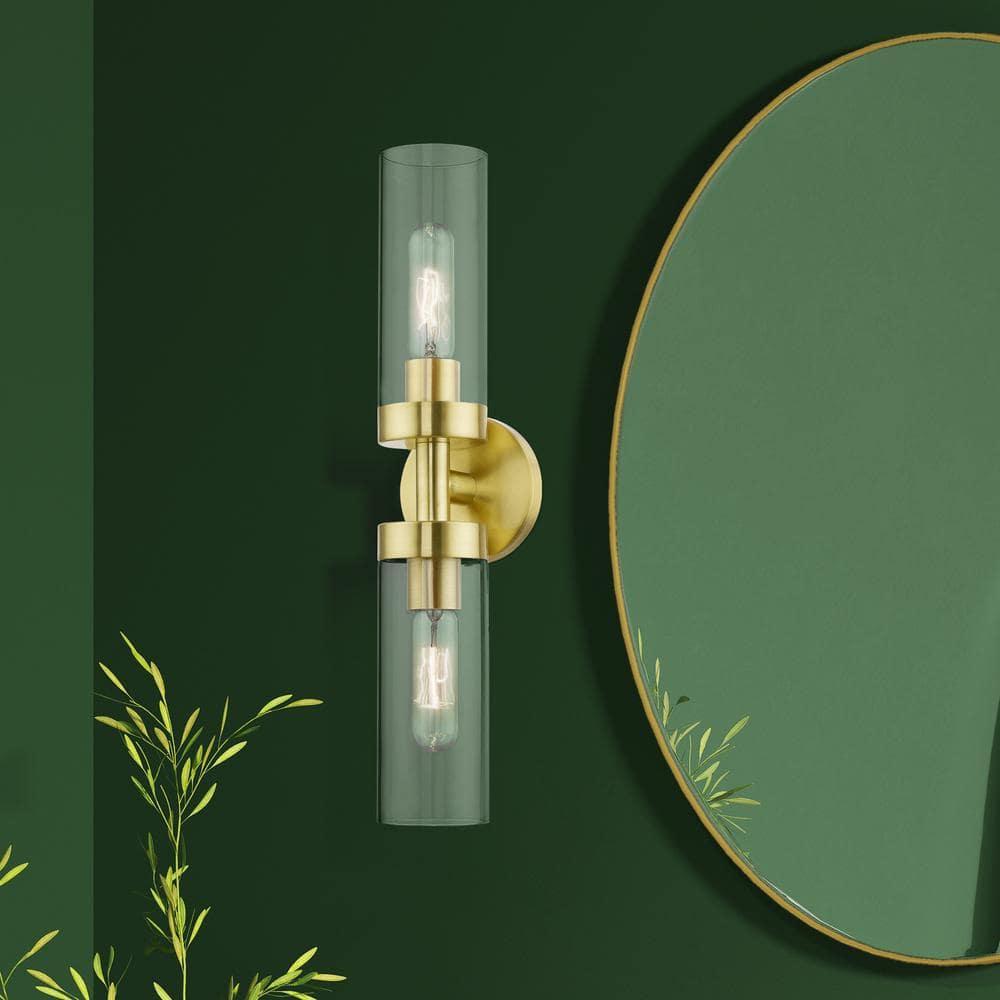 Livex Lighting Ludlow 2 - Light Vanity in  Satin Brass