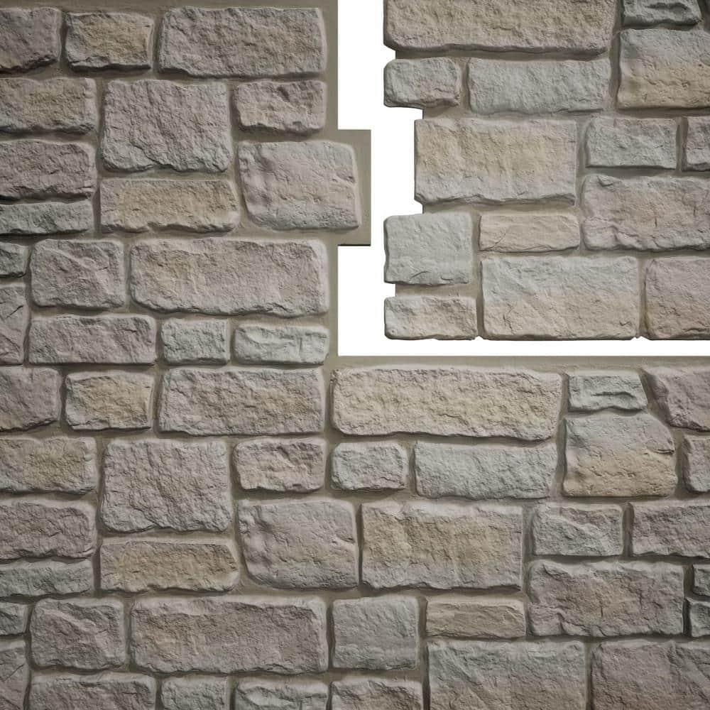 Ekena Millwork EverStone Cobblestone Faux Stone Panel
