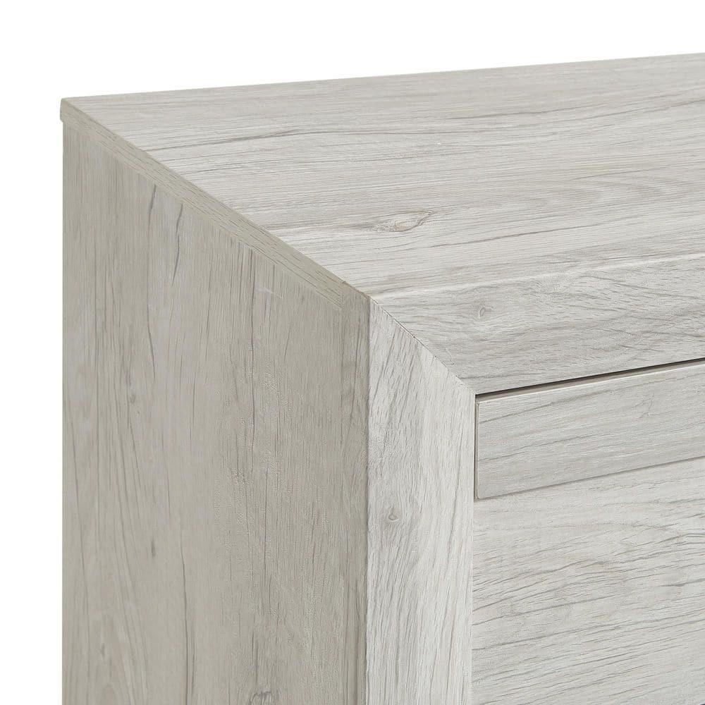 Picket House Furnishings Tarrant 2-Drawer Nightstand with USB in White