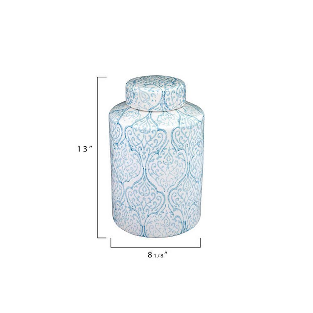 Ophelia & Co. Decorative Tall Ceramic Ginger Jar with Lid