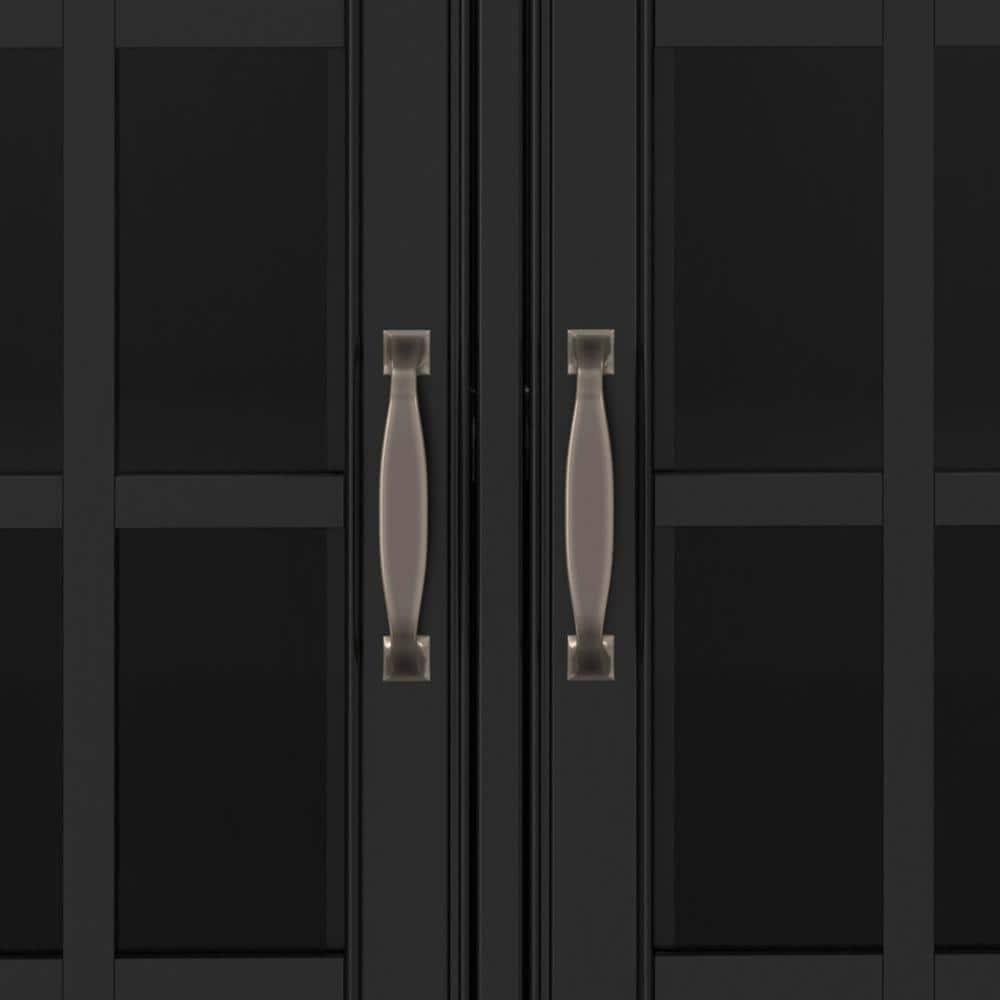 Simpli Home Connaught Wide Storage Cabinet Buffet