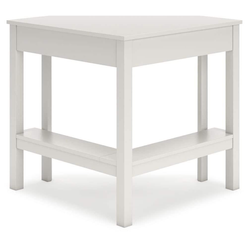 Keyiona Corner Solid Wood Base Writing Desk