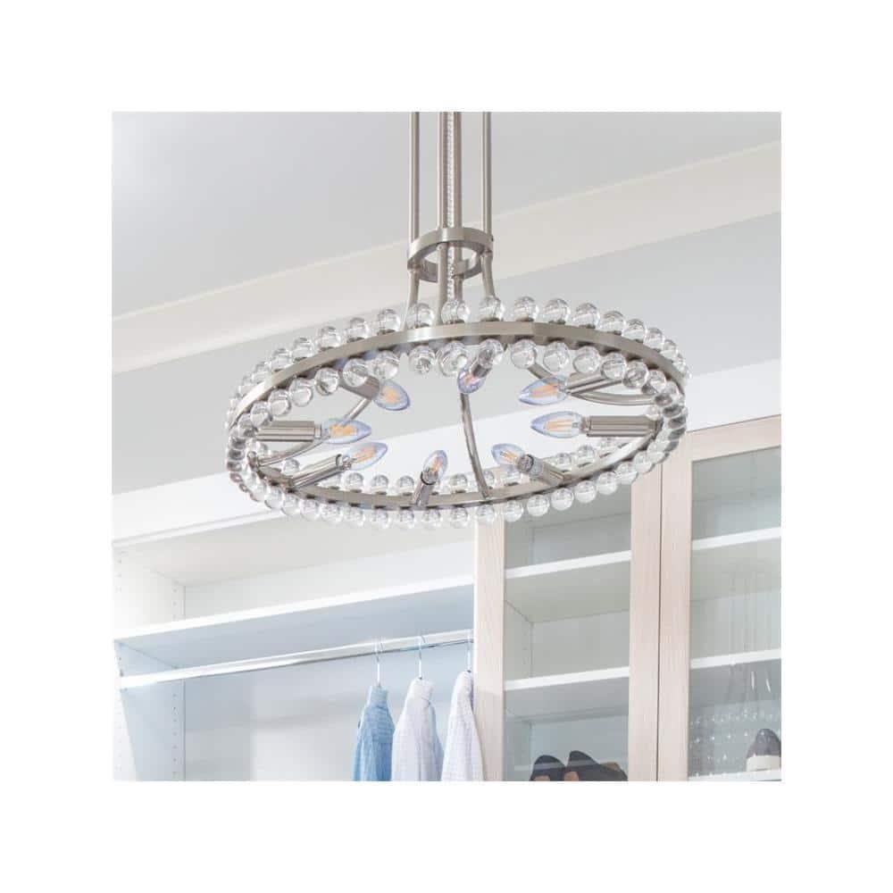 Crystorama Lighting - Eight Light Chandelier - Chandelier - Clover - Eight Light