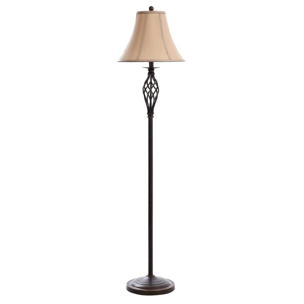 Stylecraft Home Collection - Barclay - 1 Light Table Lamp and Floor Lamp Set (2
