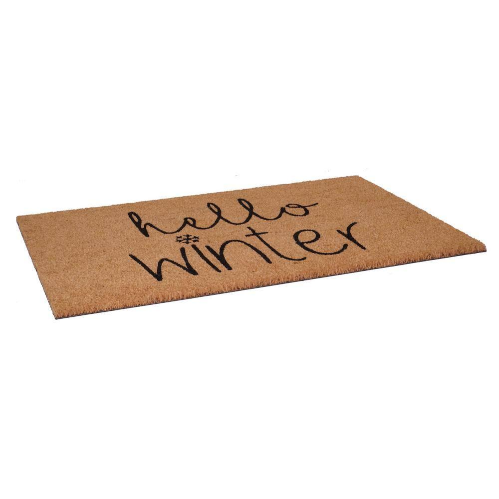 Home & More Calloway Mills Non-Slip Holiday Doormat