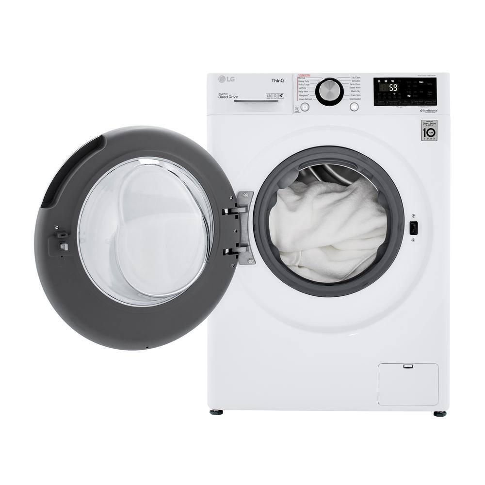 LG WM3555HWA combination washer electric dryer
