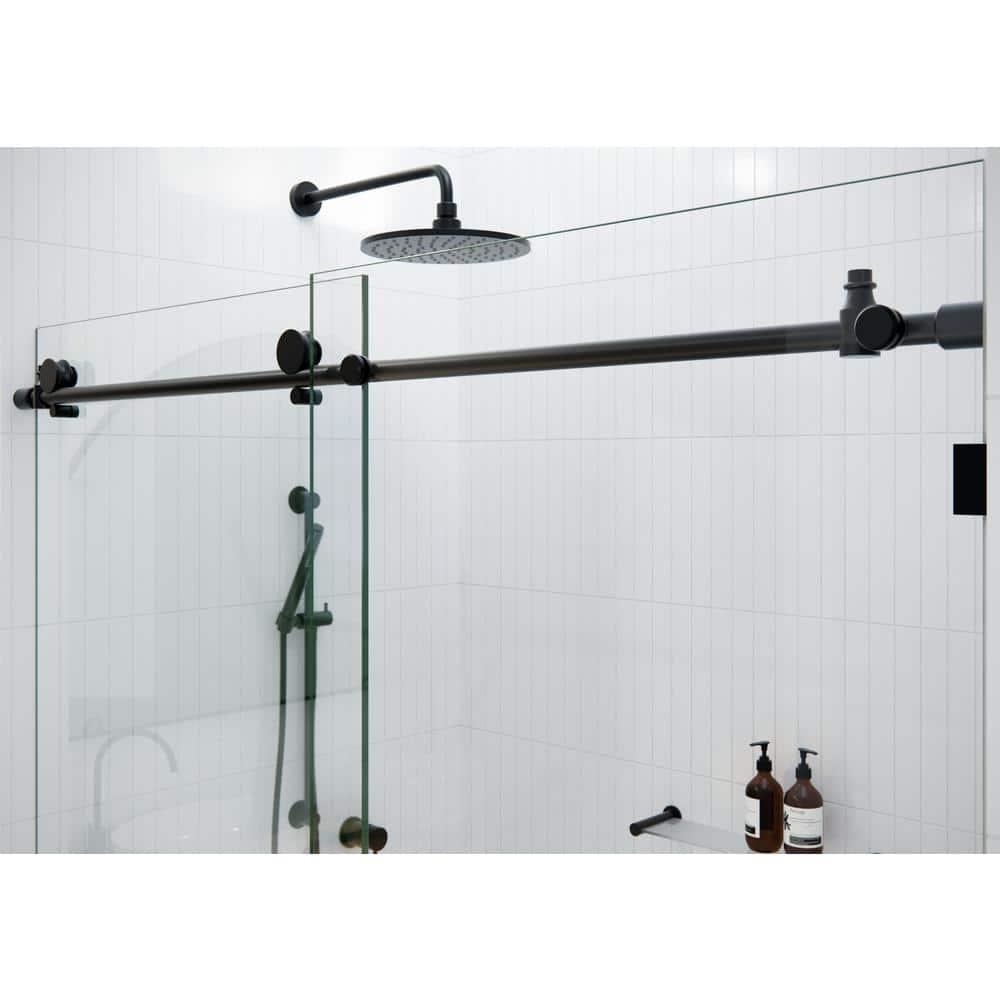 Eclipse 48 - 52 in. x 78 in. Fully Frameless Sliding Shower Door