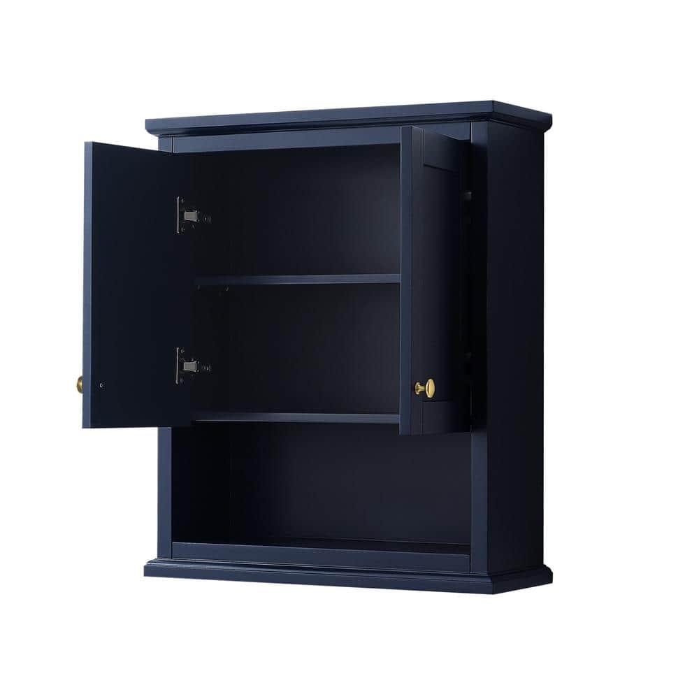Wyndham Collection Avery Solid Wood Wall Over The Toilet Storage