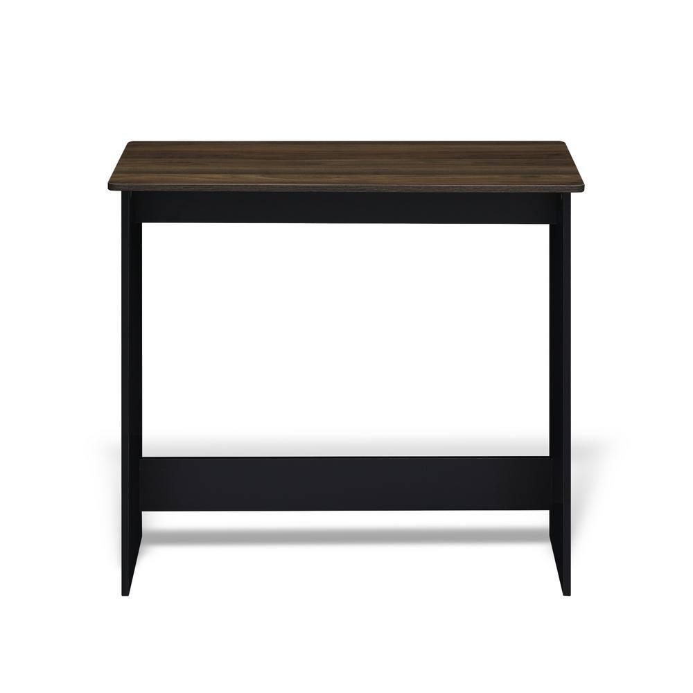 Furinno  Simplistic Study Table - Columbia Walnut & Black