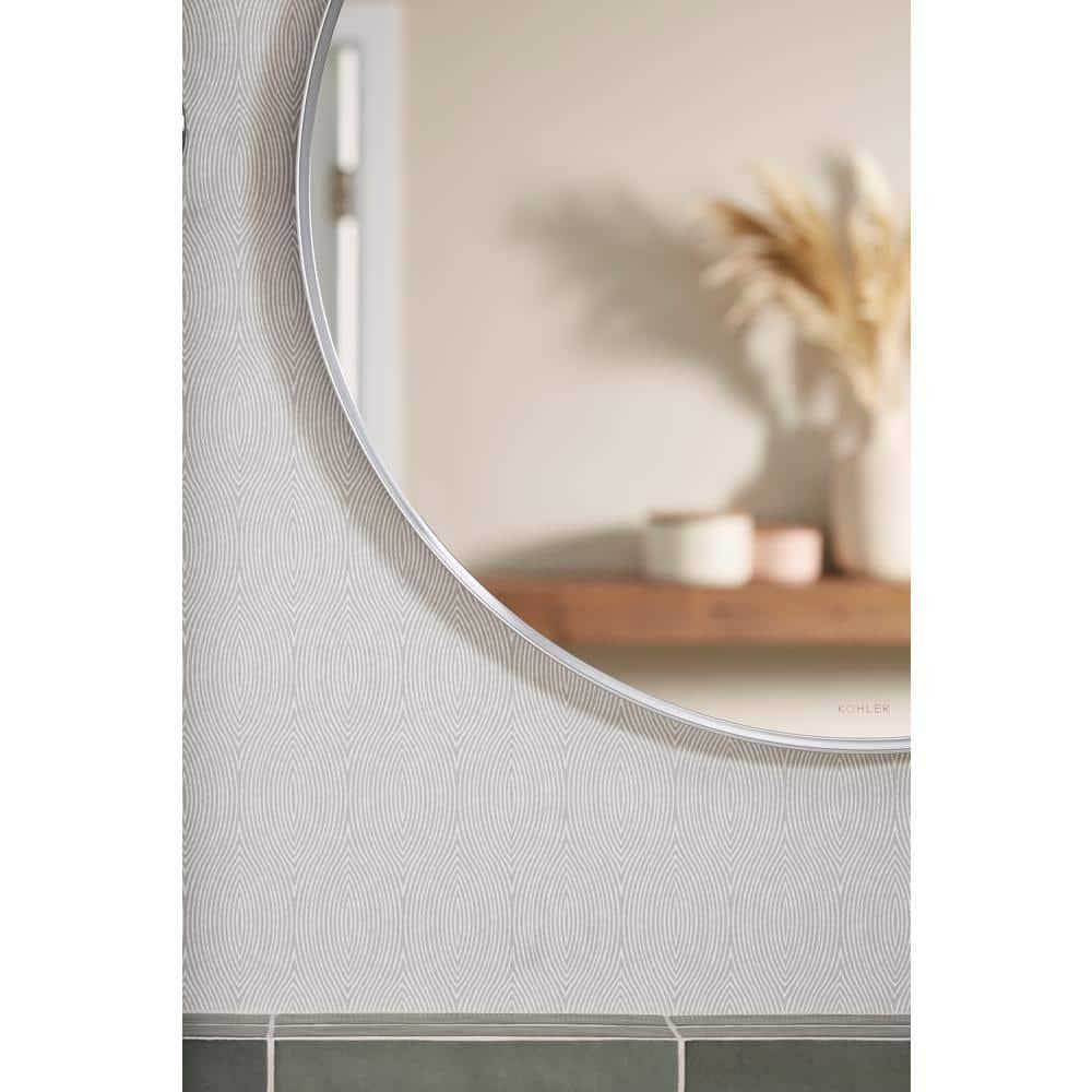 Essential Round Wall Mirror, Bathroom/Vanity Mirror with Frame
