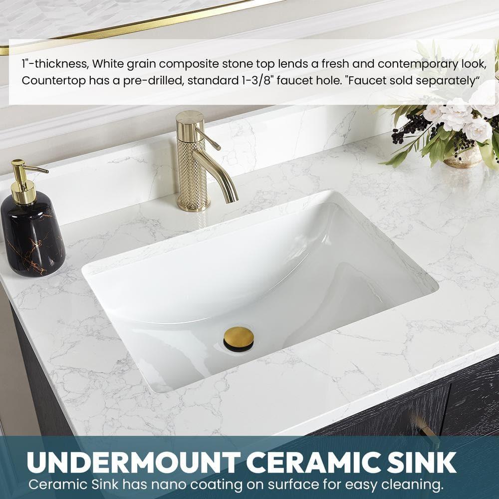 Langosta 60'' Free Standing Double Bathroom Vanity with Top