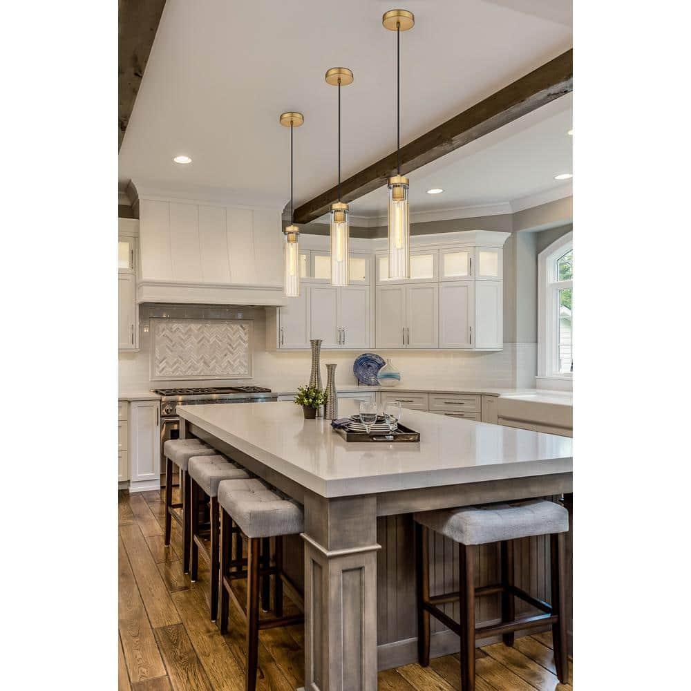 Z-Lite Beau 1 - Light Pendant in  Rubbed Brass