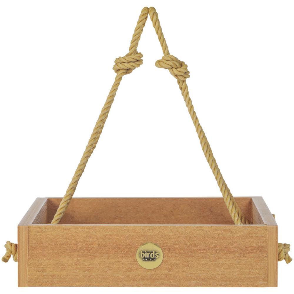 Birds Choice Birds Choice Modern Farmhouse Small Hanging Platform Bird Feeder