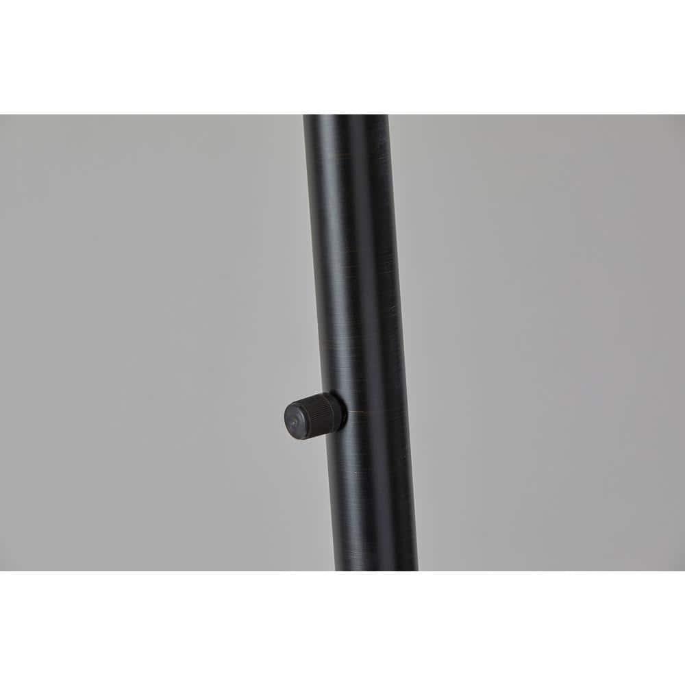 Payton Metal Arc Floor Lamp (74")