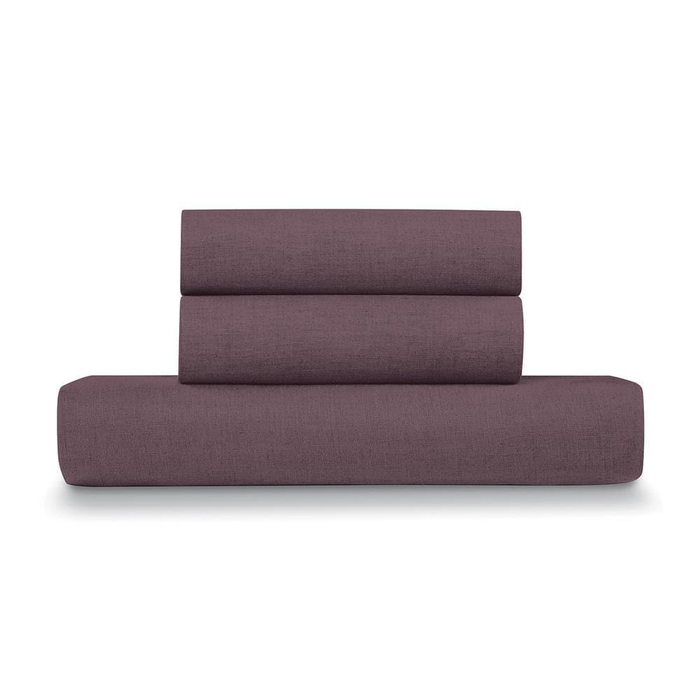 Ella Jayne Home French Linen Cotton 3-Piece Duvet Cover Set
