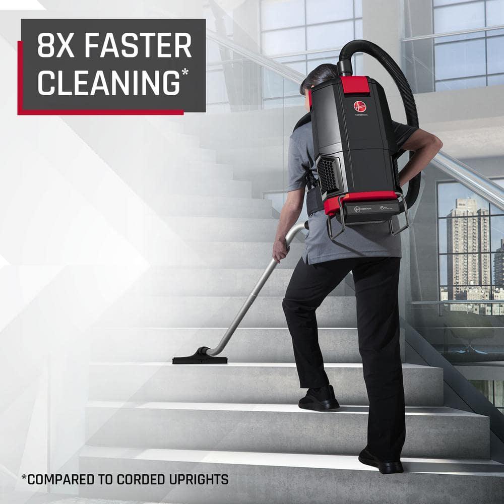 Hoover Commercial Cordless Backpack Vacuum Cleaner,40VDC CH93619