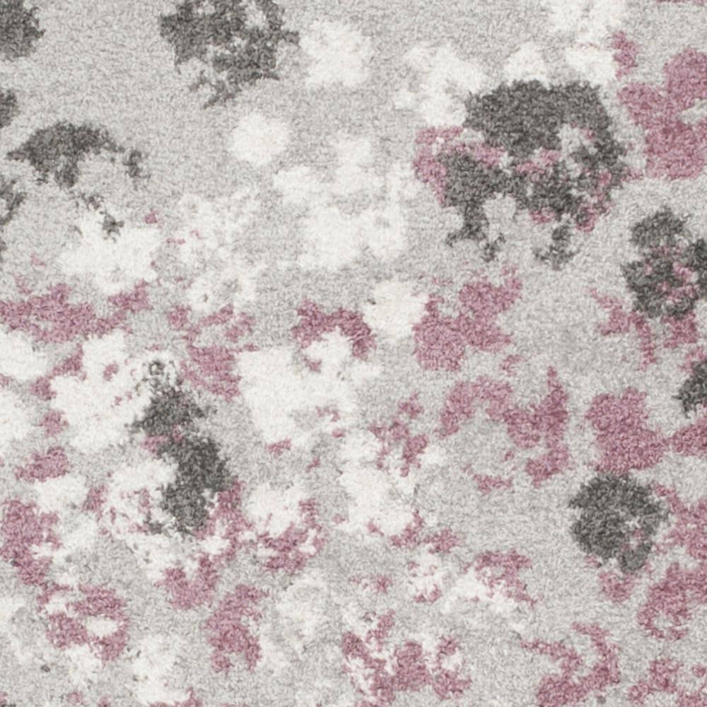 Adirondack ADR115 Machine Made Indoor Area Rug - Light Grey/Purple - 4'x6' - Safavieh