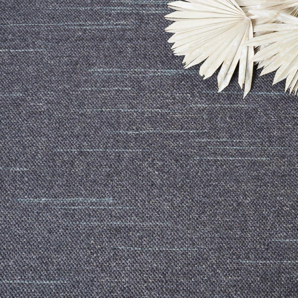 Kilim KLM125 Hand Woven Runner Rug - Dark Grey - 2'3"x9' - Safavieh