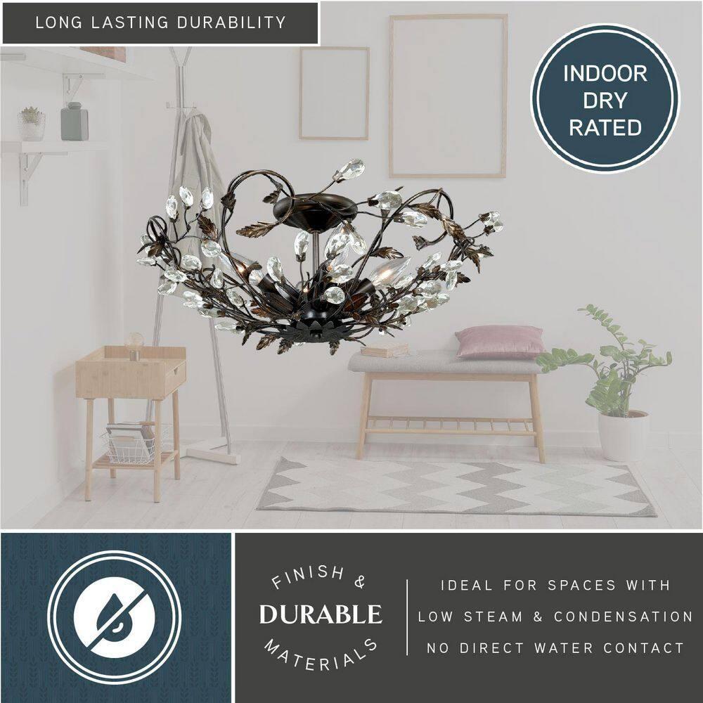 Kelly Clarkson Home Michelle LED Semi Flush Mount