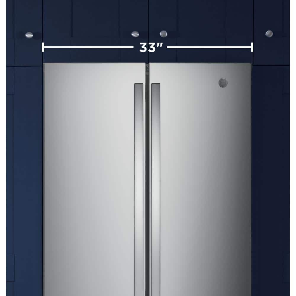 GE Appliances 33" French Door 24.7 cu. ft. Refrigerator