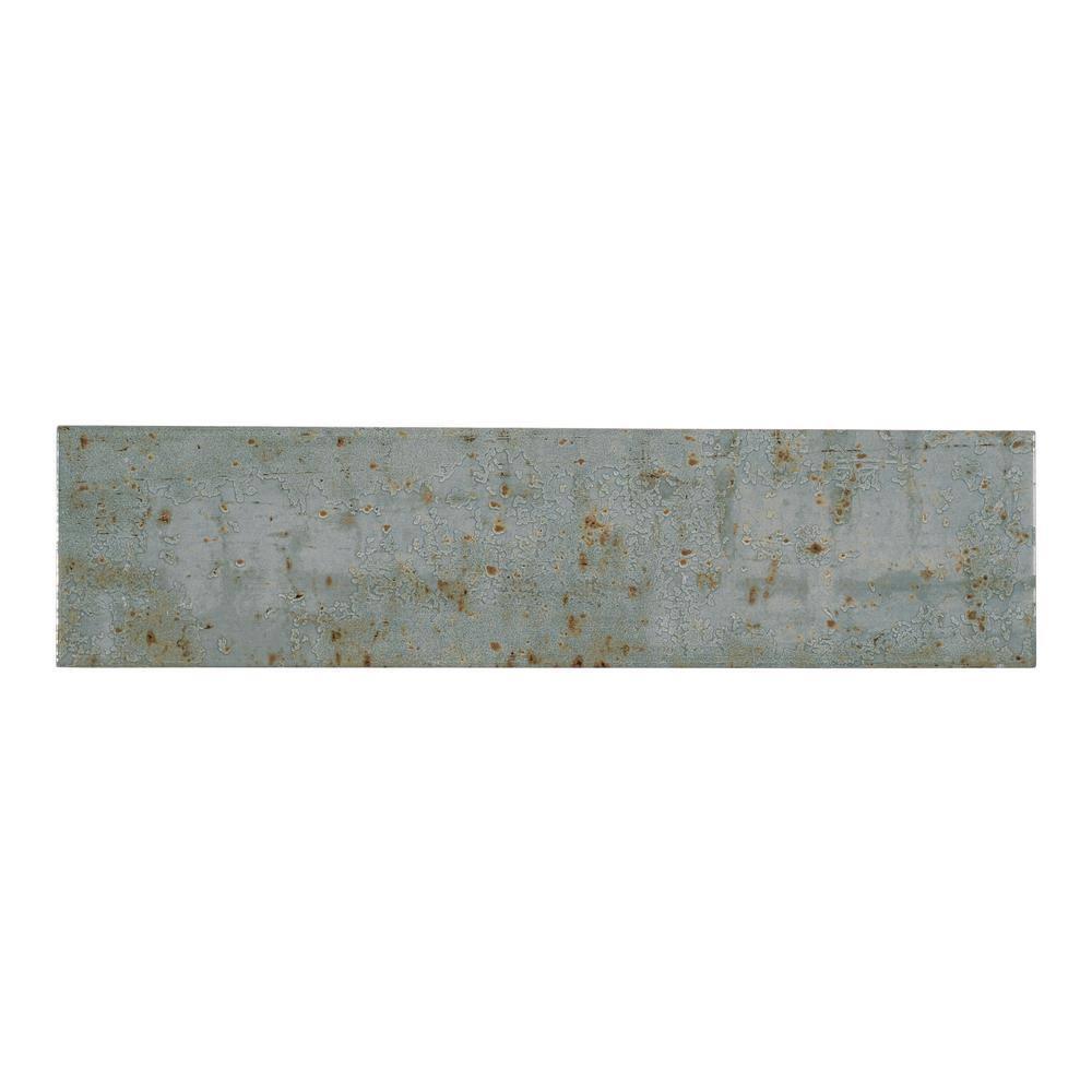 Andova Serenite 4-in. x 16-in. Subway Vintage Look Glazed Porcelain Vintage Wall Tile
