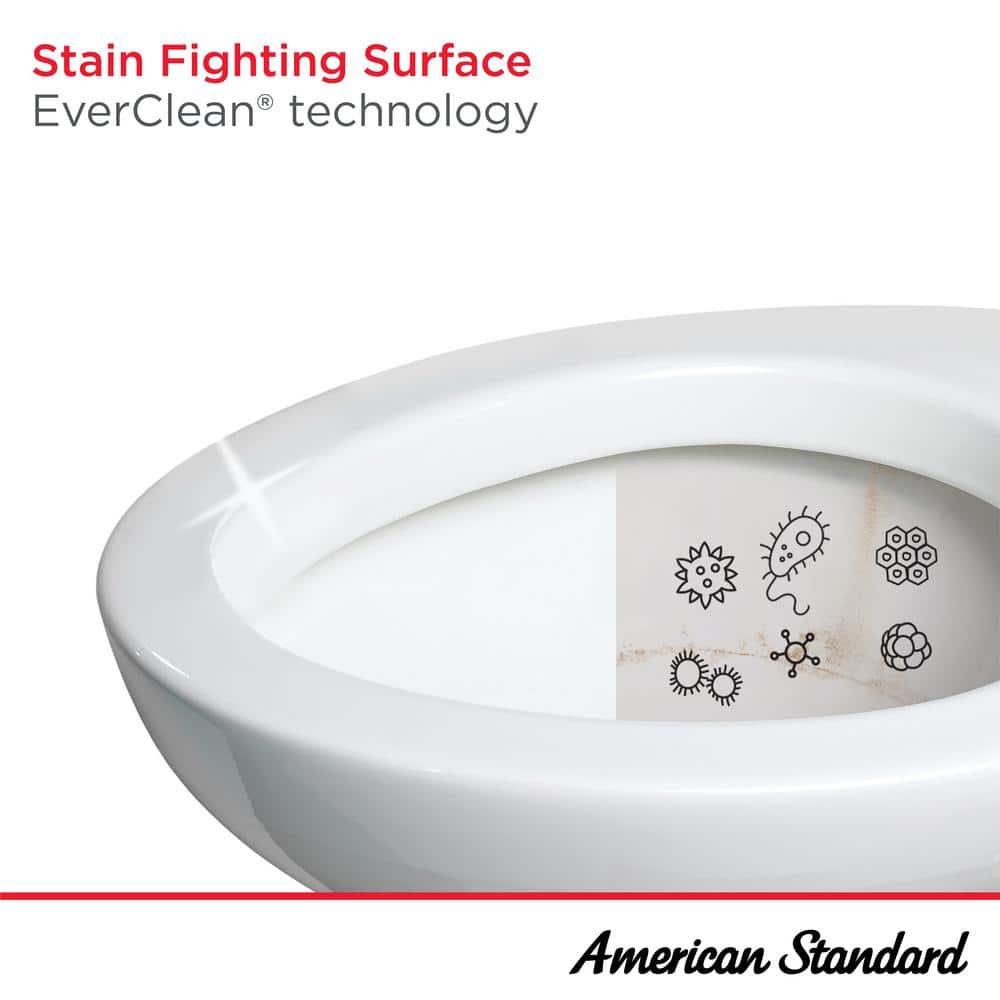 American Standard Cadet 1.6 Gallons GPF Round Comfort Height Floor Mounted Kit (Seat Not Included)