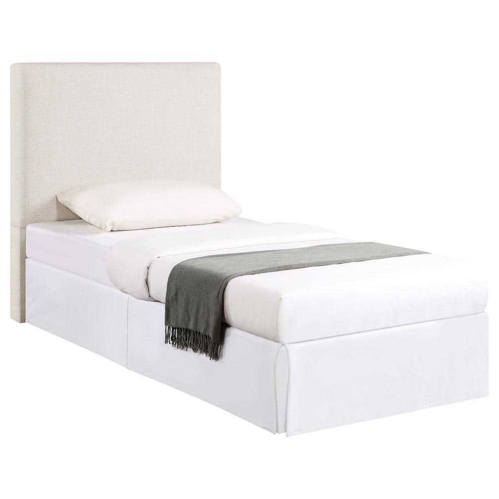 Coaster Twin Pirro Transitional Upholstered Headboard Sand