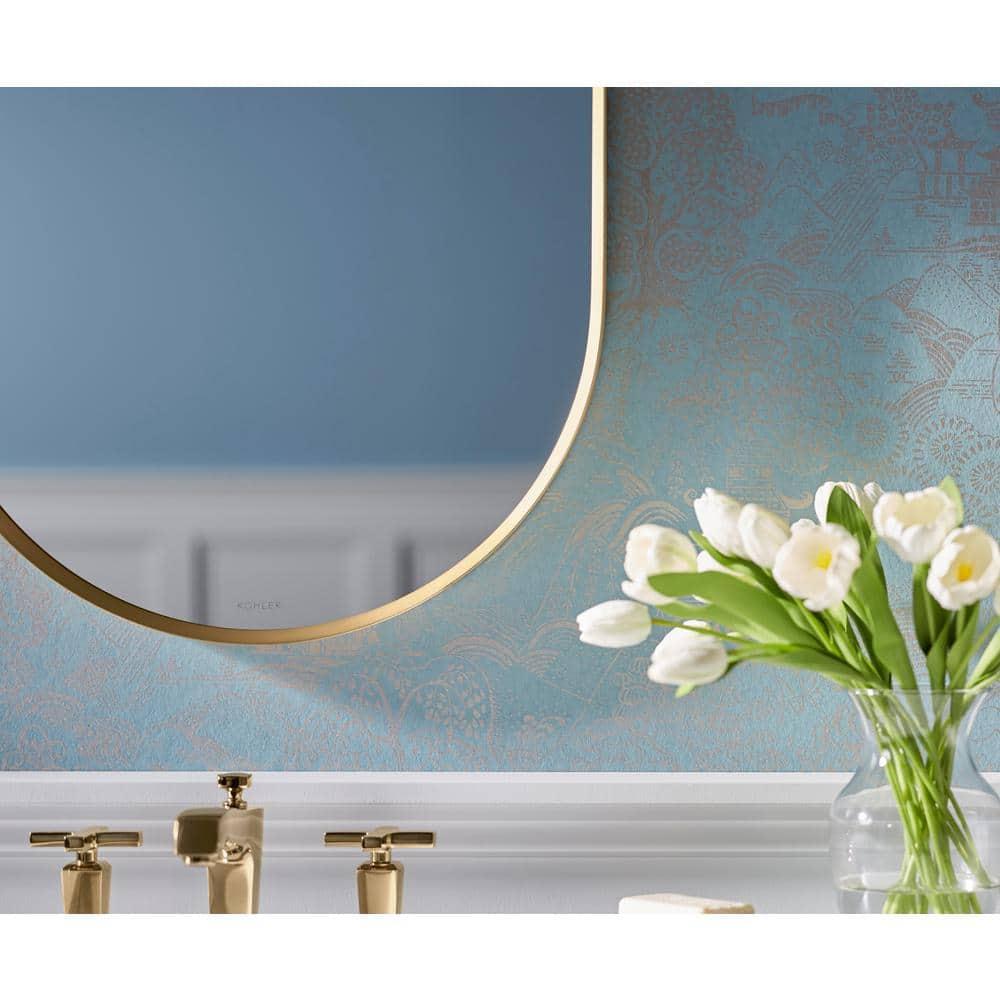 Essential Capsule Wall Mirror, Bathroom/Vanity Mirror with Frame