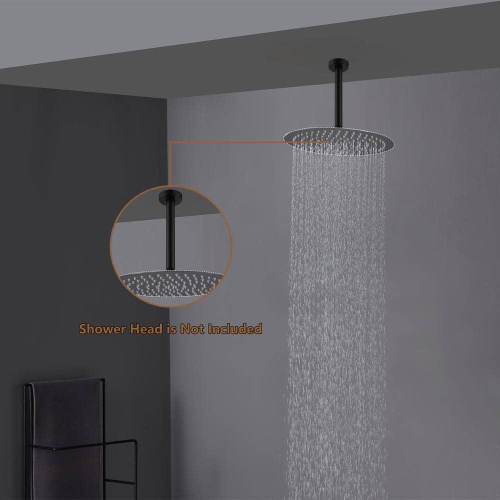 Circular 8" Ceiling Mounted Shower Arm