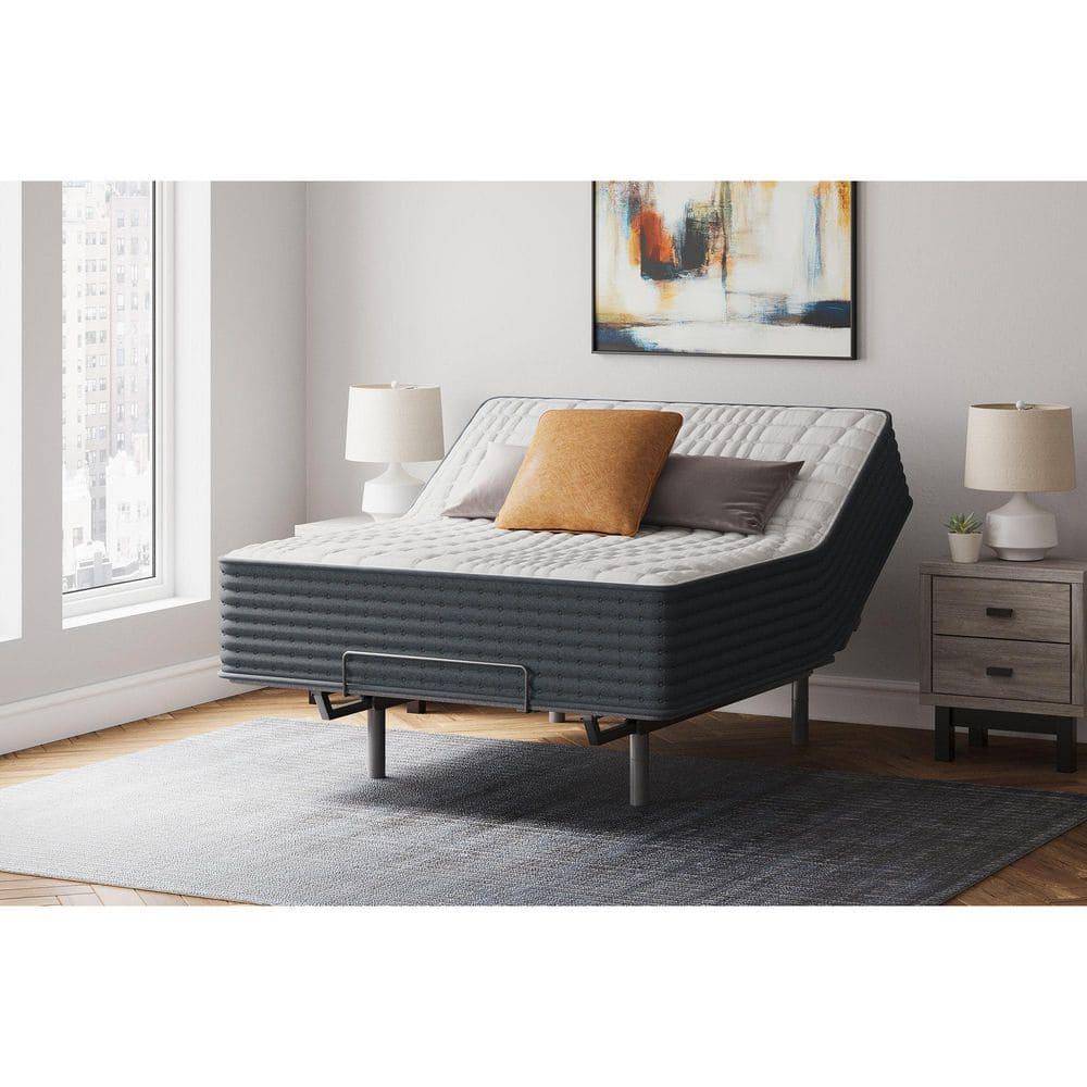 King White Innerspring Adjustable Bed Mattress