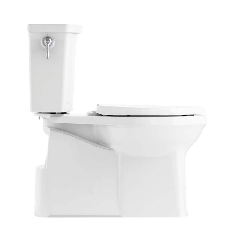 Corbelle™ 1.28 GPF Water Efficient Elongated Two-Piece toilet (Seat Not Included)