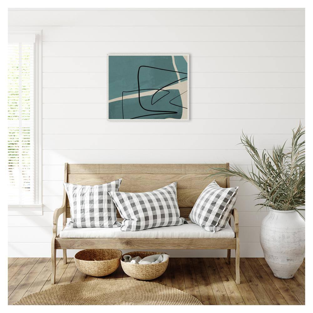Amanti Art Different Strokes II by Dan Meneely Canvas Wall Art Print Framed 28 x 23-in.